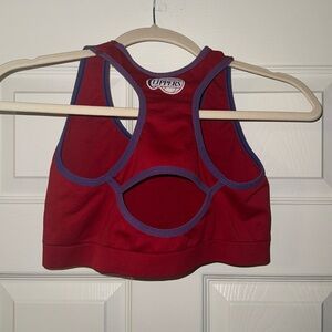 WOMENS MEDIUM CLIPPERS NBA SPORTS BRA (no tag)